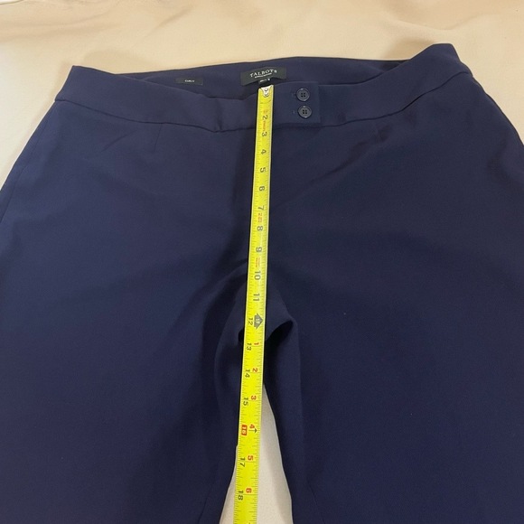 Talbots Womens Dress Pants 18WP Curvy Stretch Plus Size Double Button Career - Picture 8 of 16